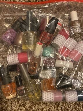 Mixed Nail Polish & Nail Care Lot